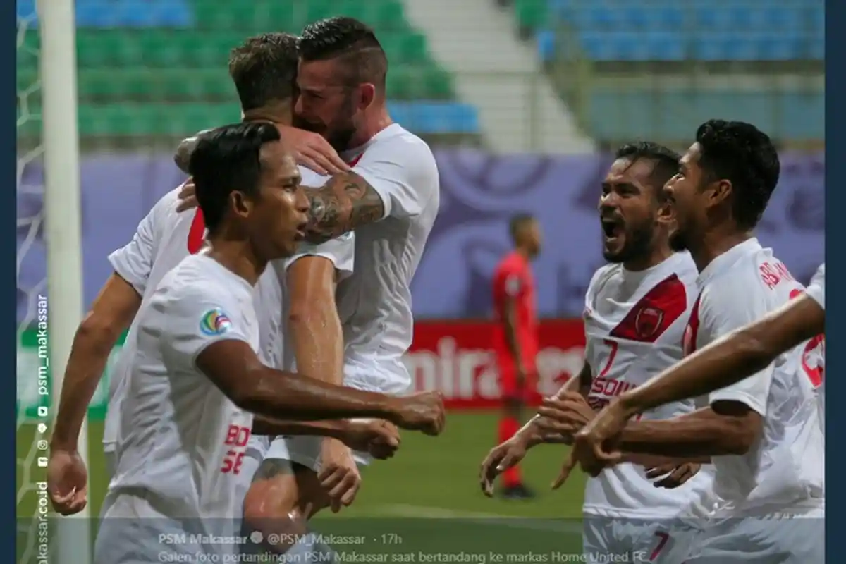 PSM Makassar Juara Grup H, Hasil Menang Besar Atas Lao Toyota FC Skor 3-0