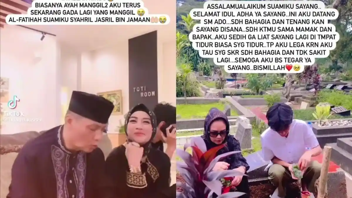 'Ya Allah Rindu', Curhat Ika Kartika Lebaran Tanpa Chairil JM, Setia ...