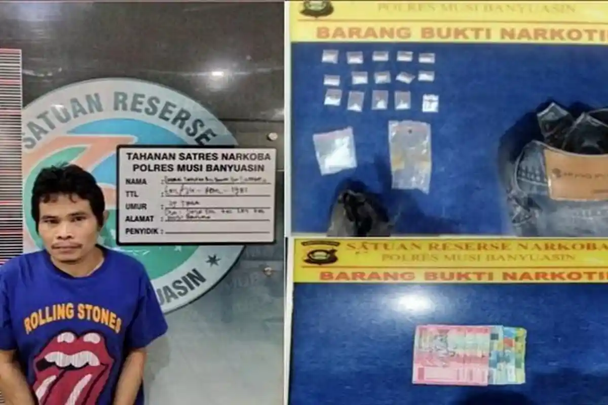 Belum Sempat Lakukan Transaksi Narkoba, Endang Saputra Harus Diamankan Polsek Lais