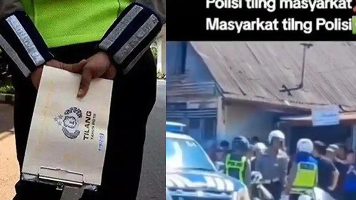 MOMEN Oknum Polisi dan Warga Saling Tilang di Sumut, Sama-sama Pajak Mati dan Tak Pakai Spion