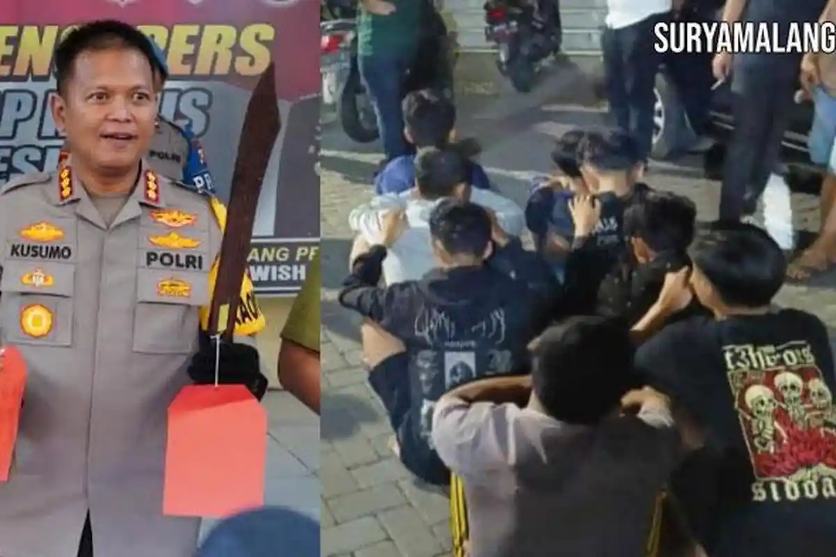 10 Pelajar di Sidoarjo Keroyok Pemuda 18 Tahun Hingga Tewas, Bermula dari Media Sosial