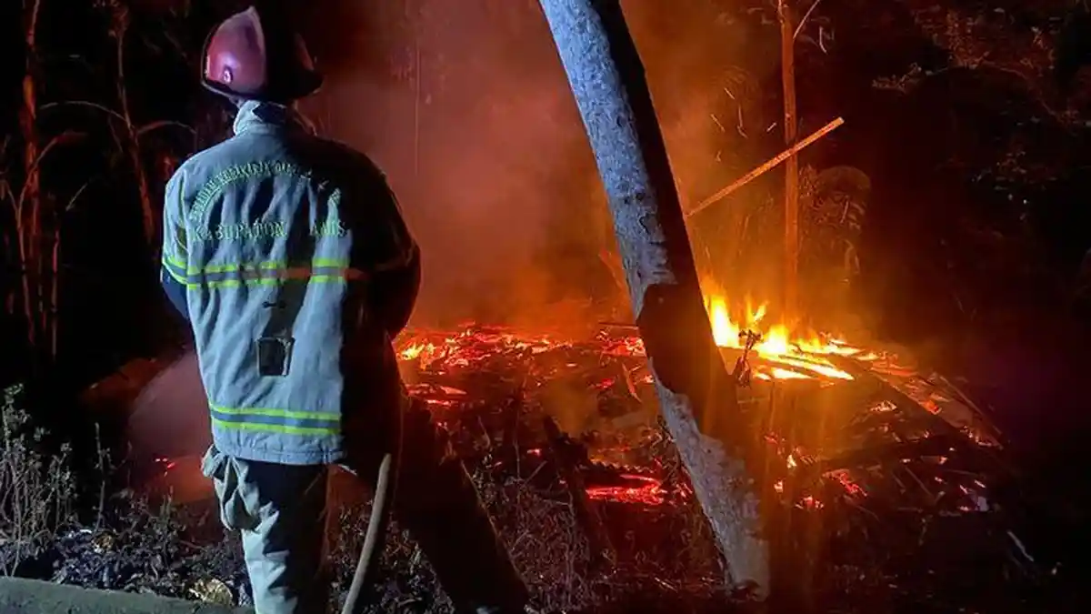Kandang Ayam dan Bebek Milik Rahmat di Pamarican Ciamis Terbakar, Segini Kerugiannya