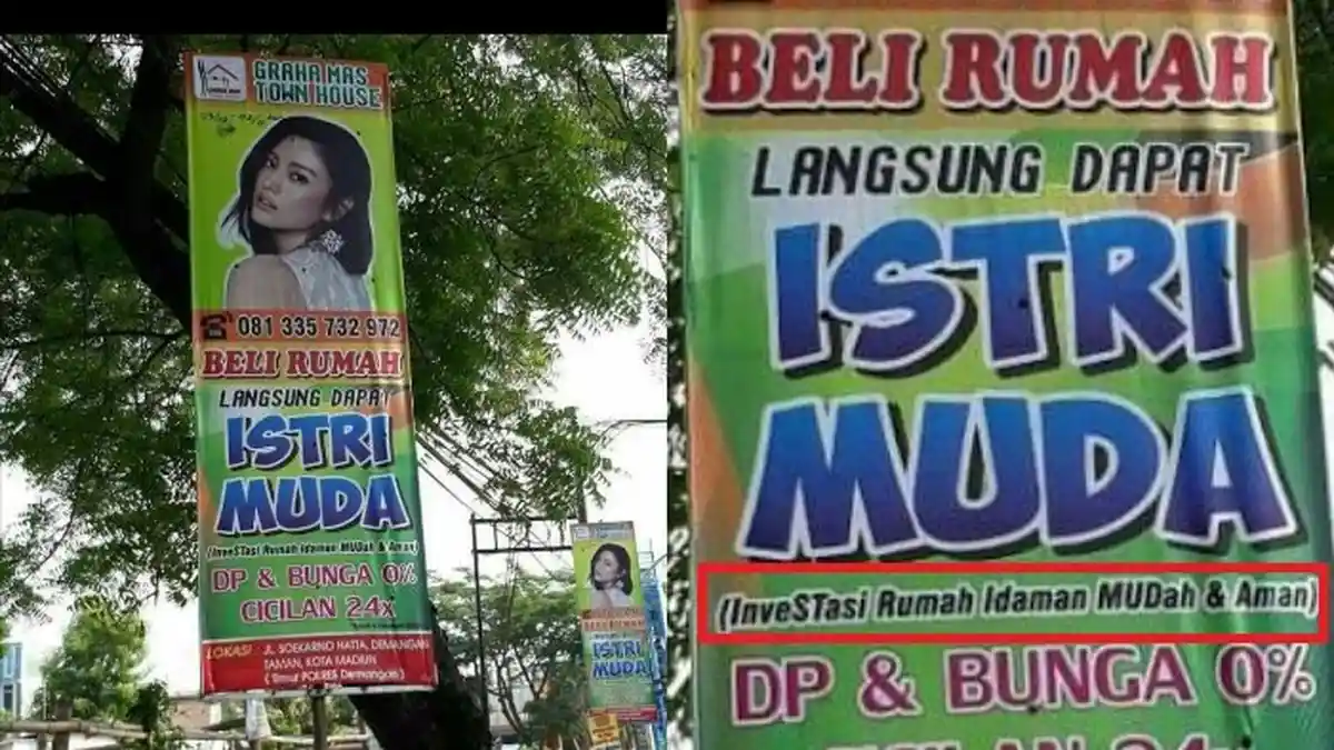 Viral Iklan Beli Rumah Dapat Istri Muda, Lihat Dulu Artinya