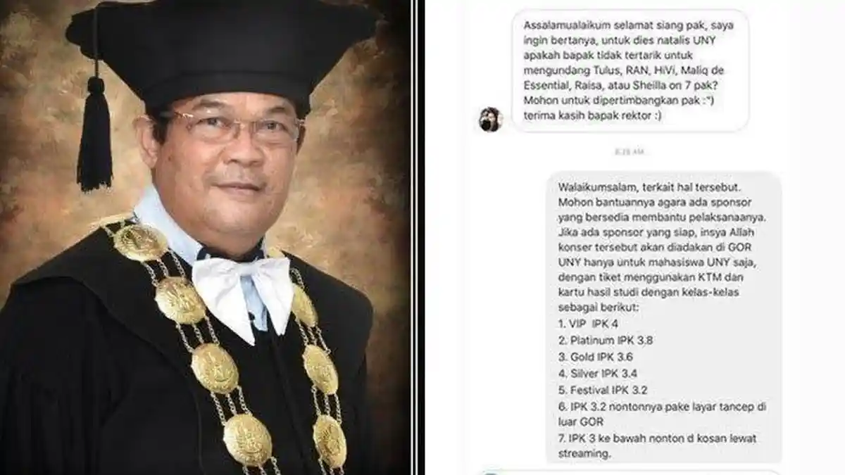 Viral Percakapan Lucu Rektor UNY dan Mahasiswinya, Ini Deretan Komunikasi Kocak Lain Sang Rektor