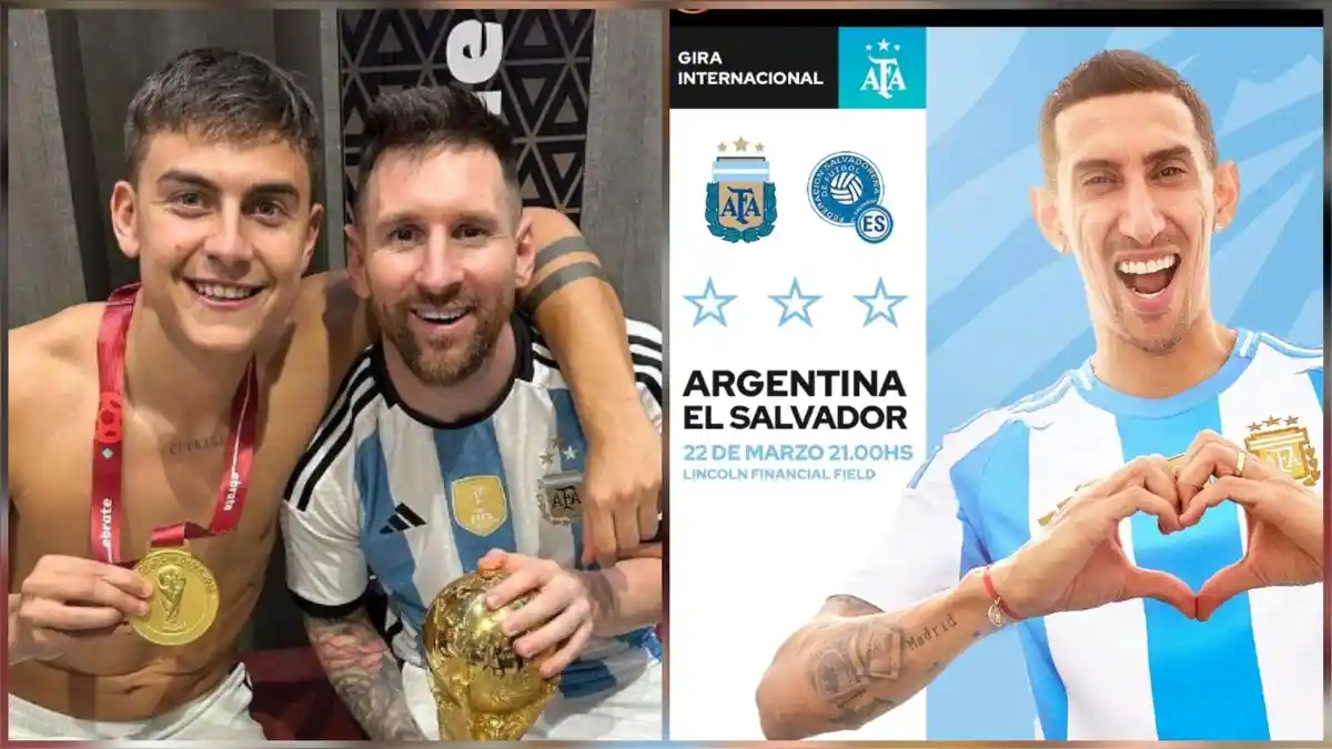 Kompaknya Lionel Messi dan Striker AS Roma Dybala, Kapten Inter Miami Senasib di Timnas Argentina