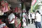 Kios Buah Jl Kali Brantas Kota Blitar Dapat Peringatan, Diberi Waktu 2 Minggu Menyesuaikan Bangunan