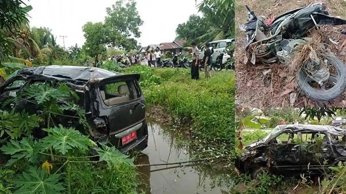 Pelajar SMA Kendarai Mobil Dinas Pemkab Mempawah Tabrak Pengendara Motor, Ibu dan Anak Tewas