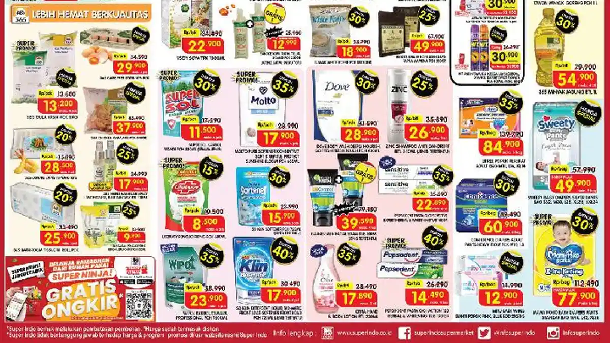 KATALOG Promo Superindo 6 Juni 2023 Lengkap: Banyak Diskon, Sabun Cuci Muka Garnier Beli 1 Gratis 1