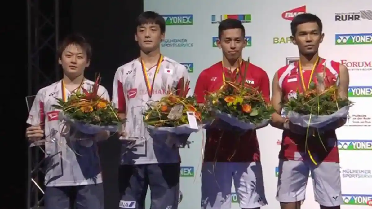 Hasil Final German Open 2018, Fajar/Rian Kalah, Jepang ‘Sapu Bersih’ Juara dan Samai Gelar Indonesia