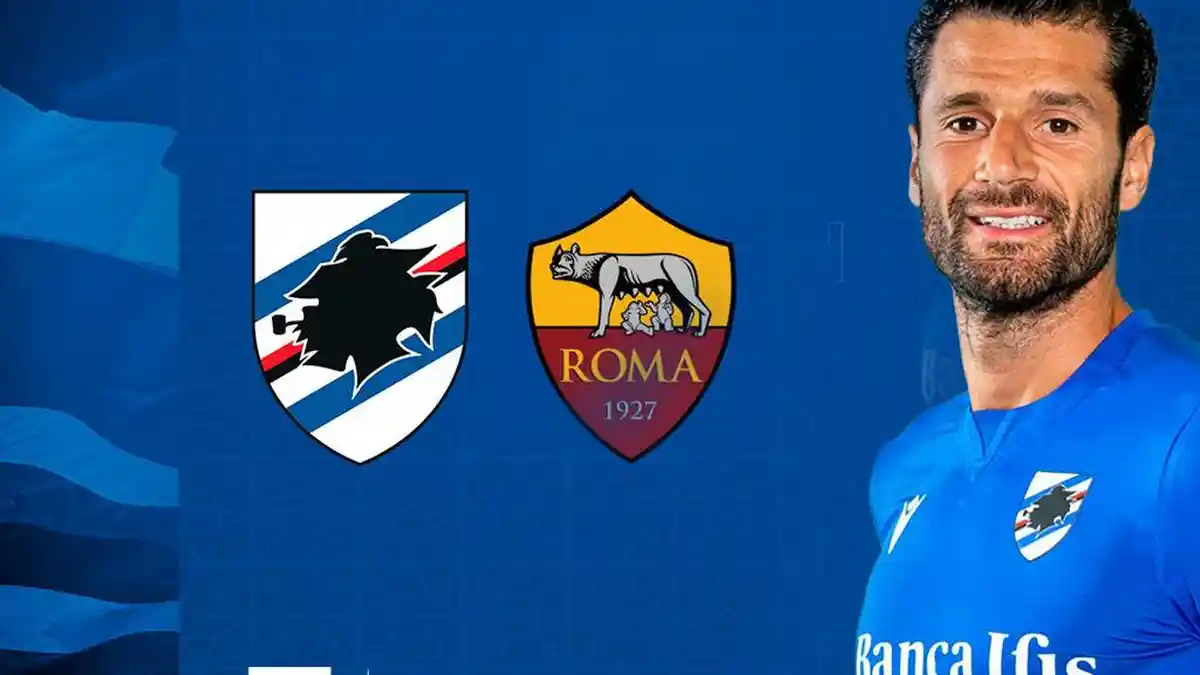 Live Streaming Sampdoria vs AS Roma Liga Italia Malam Ini Kick Off 23.30 WIB