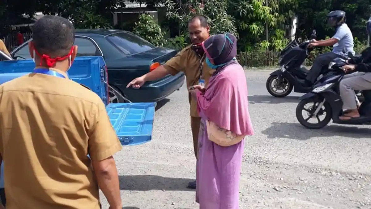 Kian Meresahkan, Ada 4 Gepeng di Banda Aceh Diangkut Paksa Saat Razia