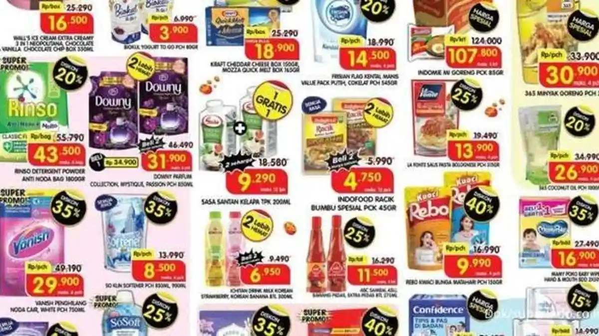 Promo JSM Superindo Hari ini 1 September 2023, Beli 1 Gratis 1 dan Diskon hingga 40 Persen