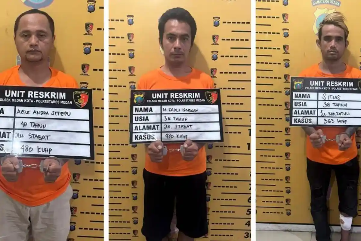 Tak Kapok Bolak Balik Masuk Penjara, Pencuri Mobil Pengunjung Hotel di Medan Ditangkap