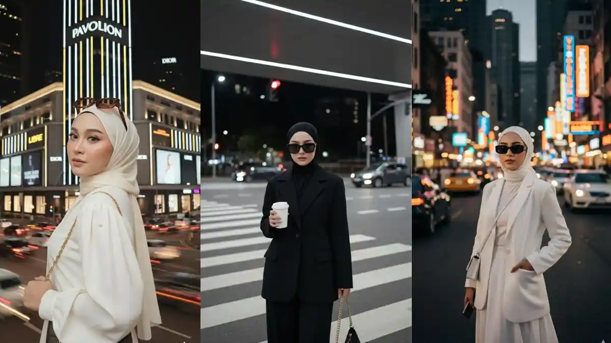 5 Promt Gemini AI untuk Foto Urban Kelas Majalah di Tengah Kota ala Street Fashion Profesional