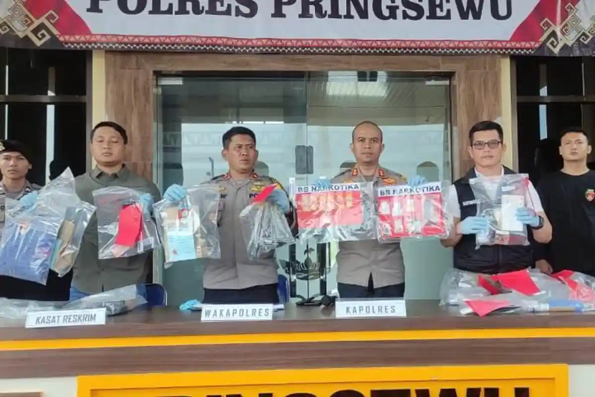 Tindak Kriminal di Pringsewu Lampung Tahun 2023 Naik 206 Kasus