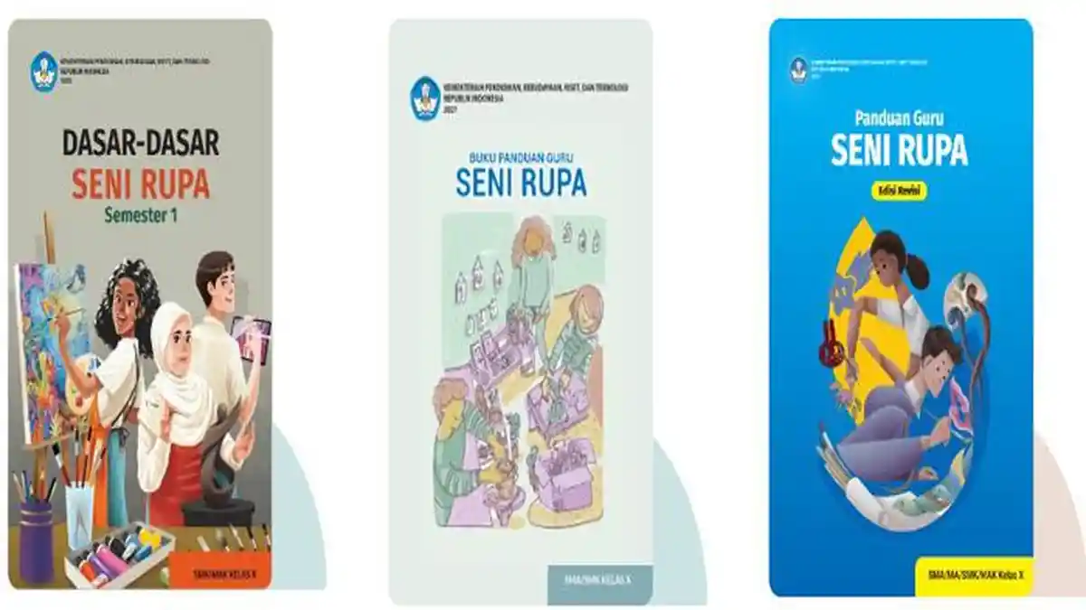 LINK Resmi PDF Buku Paket Seni Rupa Kelas X SMA-SMK Kurikulum Merdeka