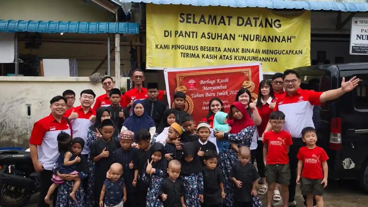 Sambut Imlek di Batam, Gema Inti Kepri Berbagi Kasih ke Panti Asuhan dan Panti Jompo