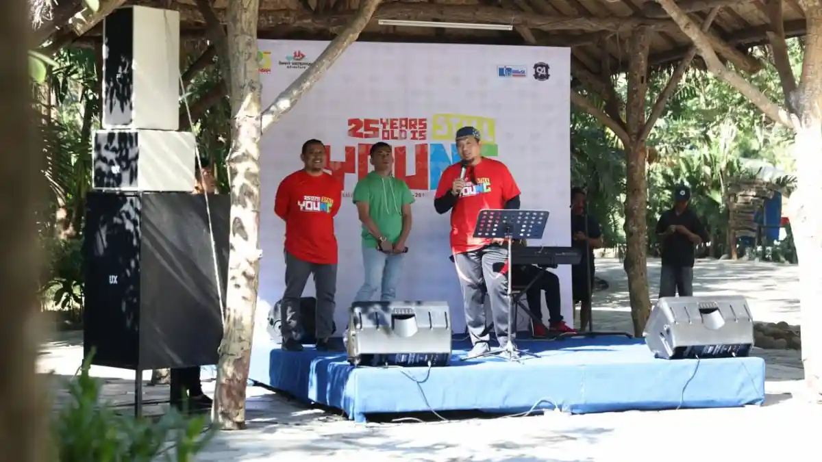 Iqbal dan Solihin Kalla Kenang Masa Sekolah di Bugis Waterpark Park