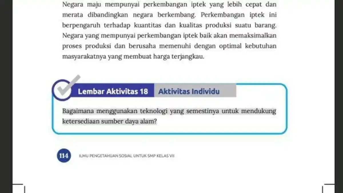 Kunci Jawaban IPS Kelas 7 Halaman 114 Kurikulum Merdeka Menggunakan ...