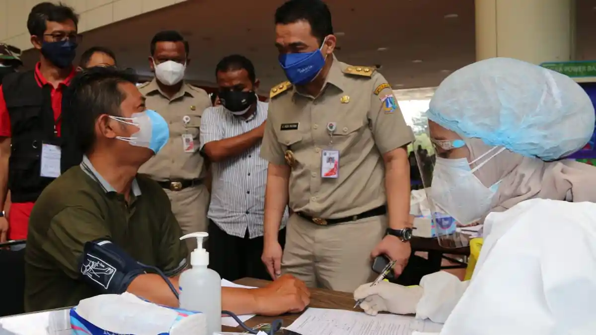 Vaksinasi Covid-19 di Jakarta Tembus 6 juta Orang