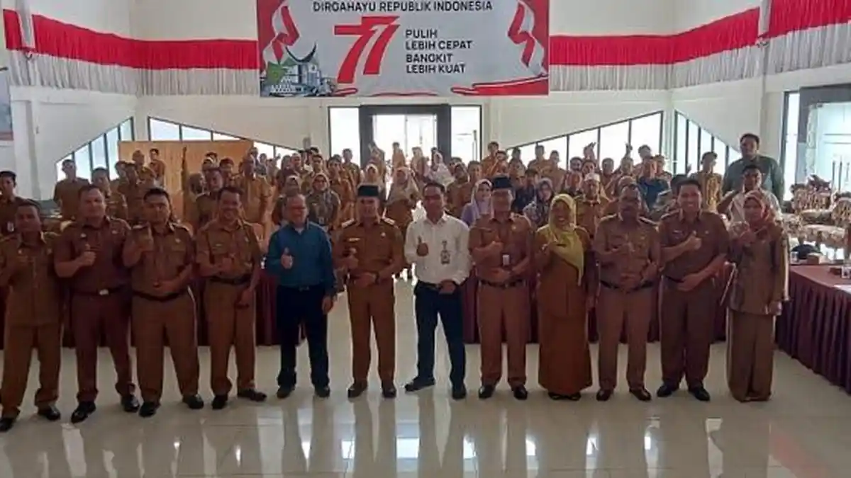 Pemkab Berikan Sosialisasi Program Agrosolution untuk BUMNag Se Kabupaten Sijunjung 2023