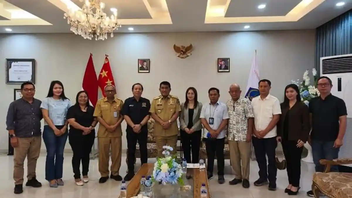 Gubernur YSK Bertemu PWI Sulut, Tegaskan Dukungan Pemerintah dan Ajak Wartawan Bersatu