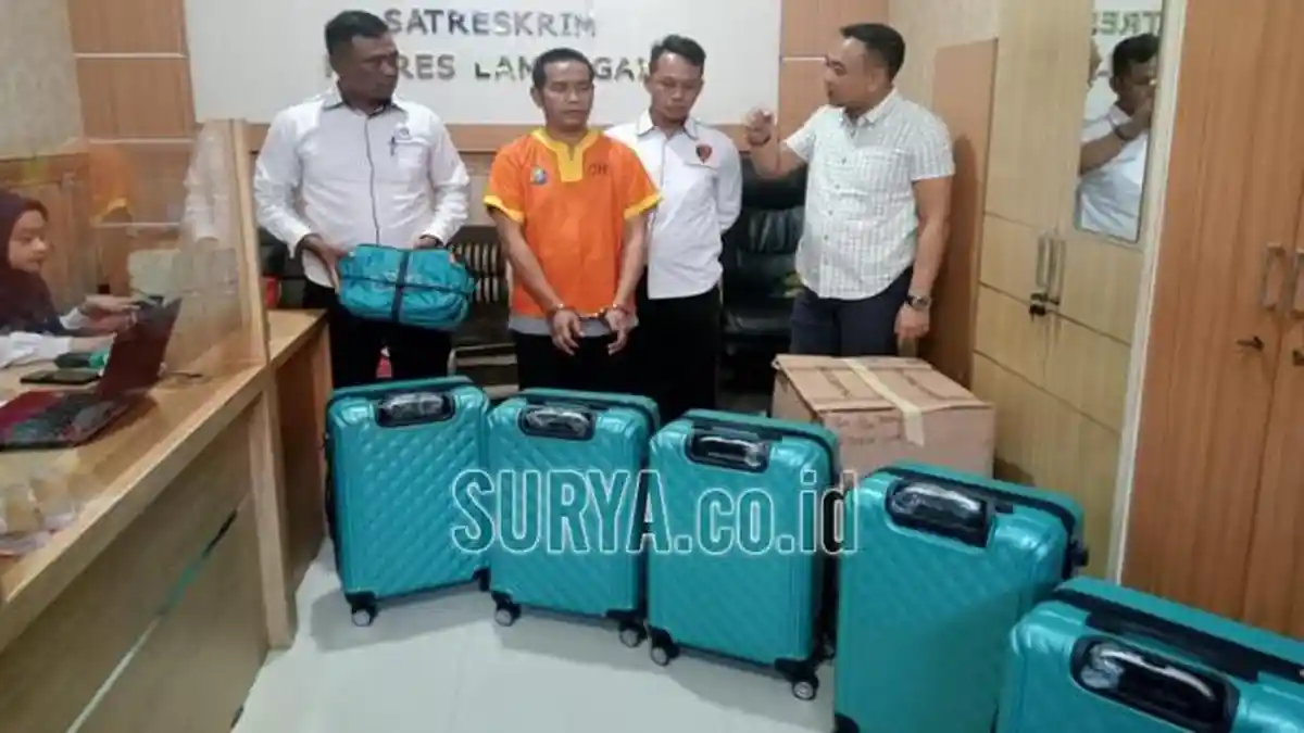 Curi 10 Koper di Tempat Usaha Mantan Istri, Pria Lamongan Tipu 10 Orang ...
