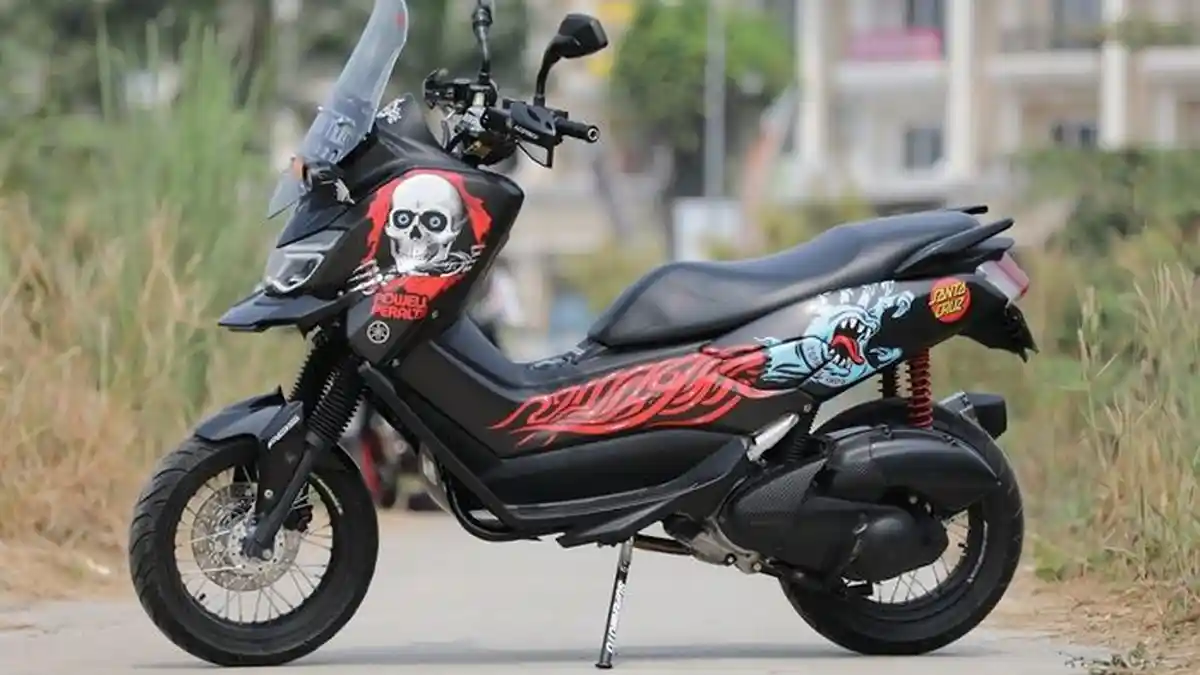 Begini Jadinya Yamaha NMAX Diubah Jadi Bergaya Supermoto
