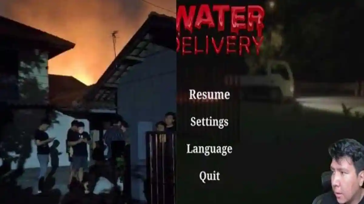 Sedang Live, YouTuber Windah Basudara Panik Keluar Rumah Gegara Ada Kebakaran, Bawa Peralatan Game