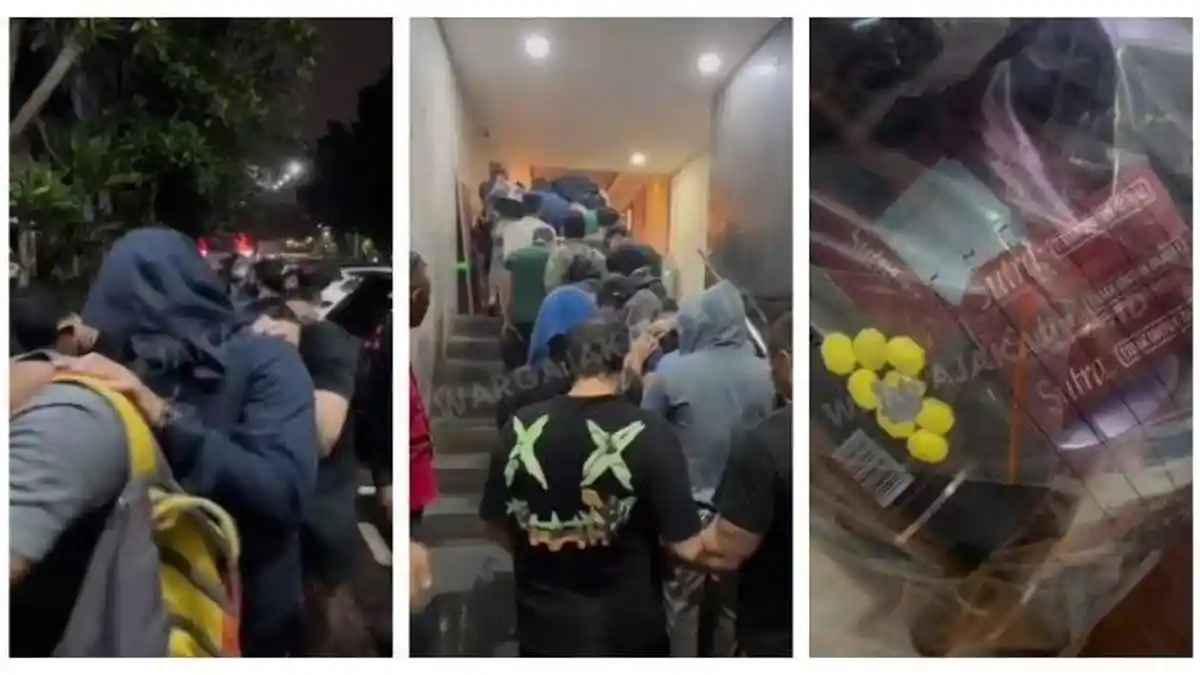 56 Orang Mau Pesta Gay Digerebek Polisi,  yang Berperan Perempuan Ada Tanda Tersendiri