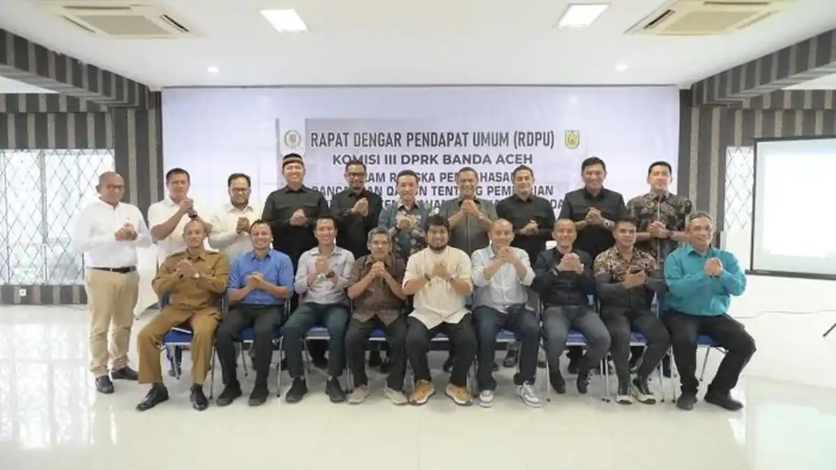DPRK Banda Aceh Gelar RDPU Raqan Insentif dan Penanaman Modal, Serap Masukan Stakeholder