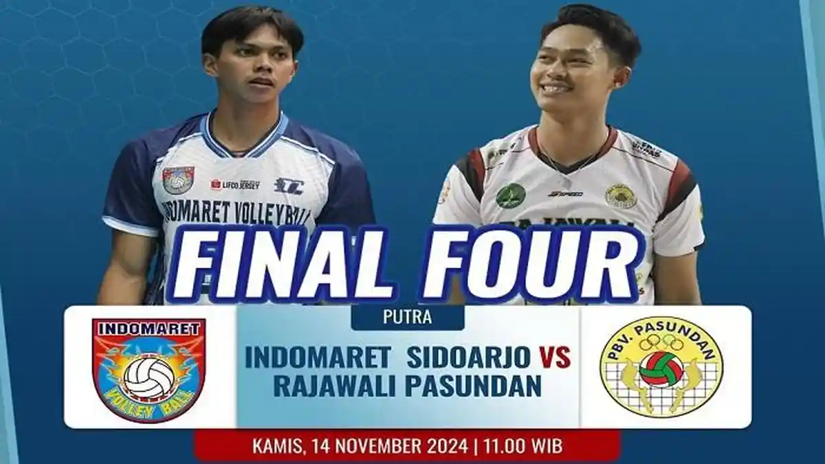 Jadwal Lengkap Final Four Livoli Divisi Utama 2024 Pekan Ini, Dibuka Indomaret vs Rajawali