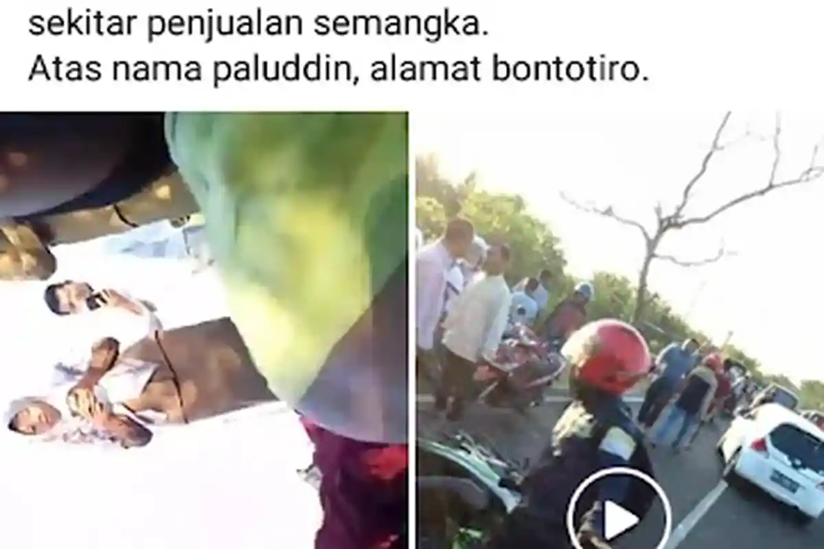Pengendara Asal Bulukumba Kecelakaan di Poros Jeneponto
