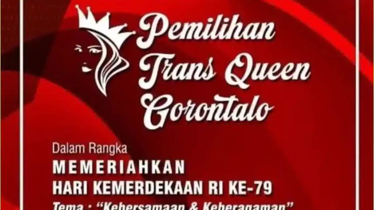 Anggota DPRD Provinsi Gorontalo Kecam Isu Pemilihan Ratu Transgender 'Merusak Moral Generasi'