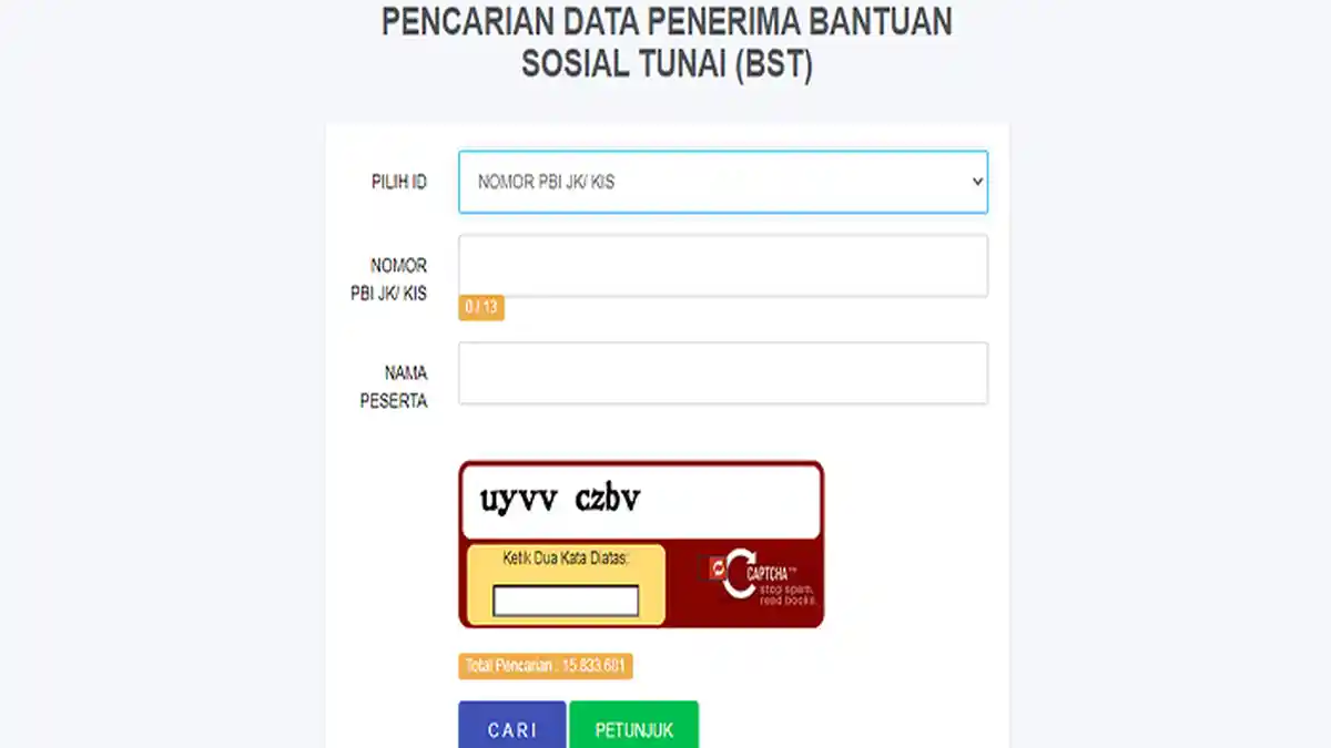 Arti PBI Dalam Bansos dan Cara Cek Bantuan PBI-JK Cek bansos.kemensos.go.id