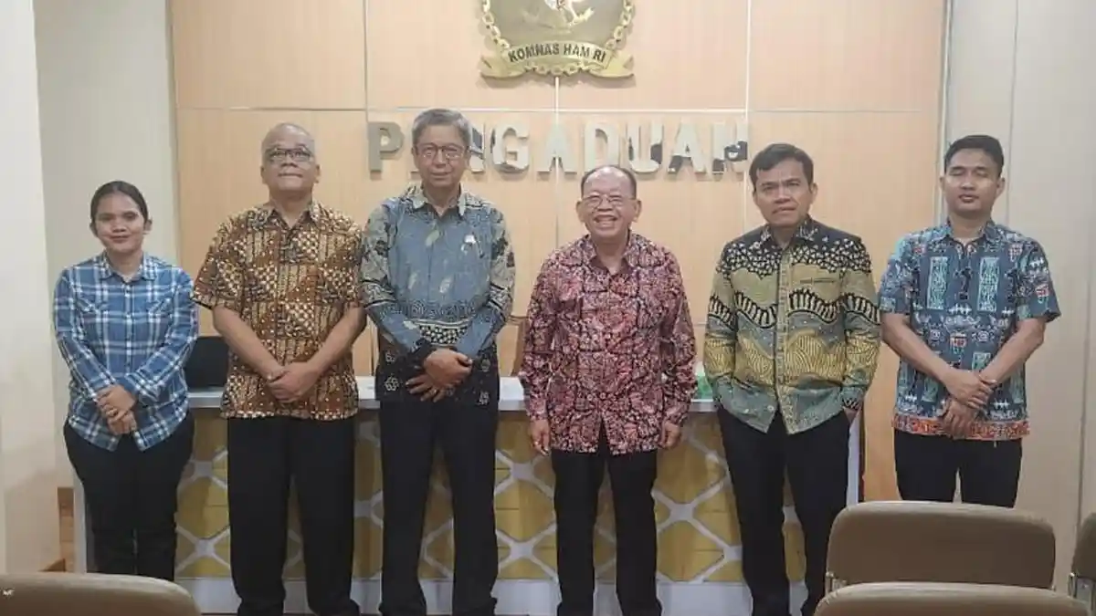Tokoh Simalungun Dr Sarmedi Purba Adukan Masalah Sihaporas ke Komnas HAM
