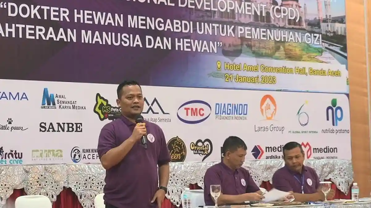 Dokter Hewan Nurdiansyah Alasta Ketua PDHI Cabang Aceh