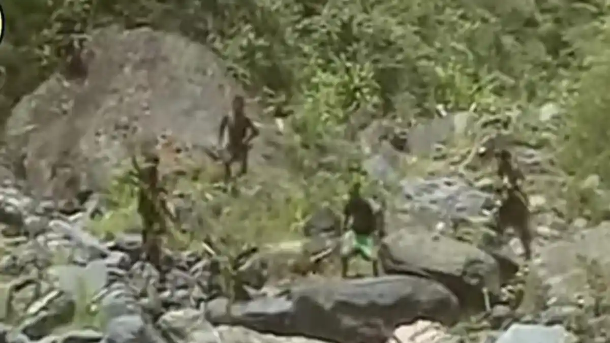 Keluar dari Persembunyian, KKB Papua Lari Terbirit-Birit Ke Kali, Tak Peduli Nyawa Jadi Taruhan