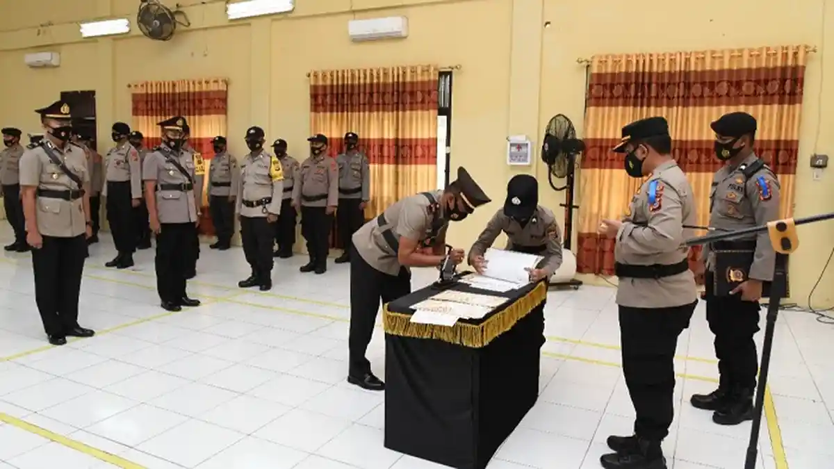Kapolsek Jeunieb, Pandrah, Juli dan Jangka Bireuen Diserahterimakan, Ini Nama-namanya