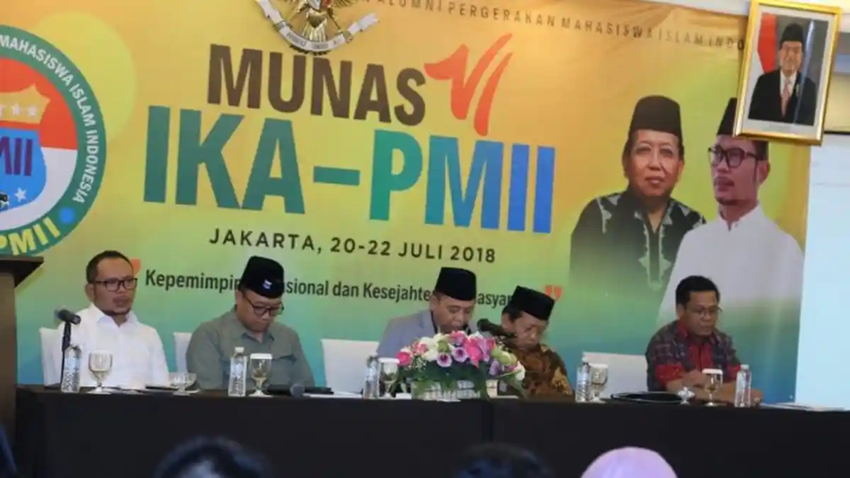 Peserta Munas Sepakat Muqowam-Hanif Kembali Pimpin IKA PMII