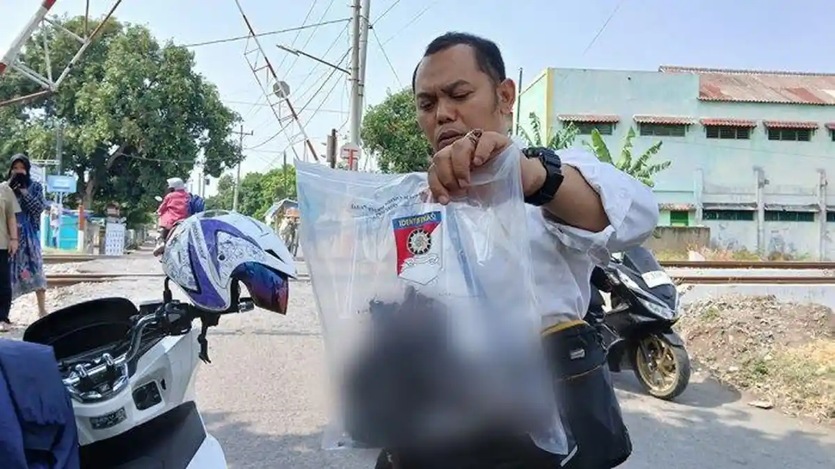 Heboh Penemuan Potongan Kaki Dekat Perlintasan Kereta Api di Keturen Kota Tegal