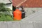 Olah TKP Ledakan Bom di Beji