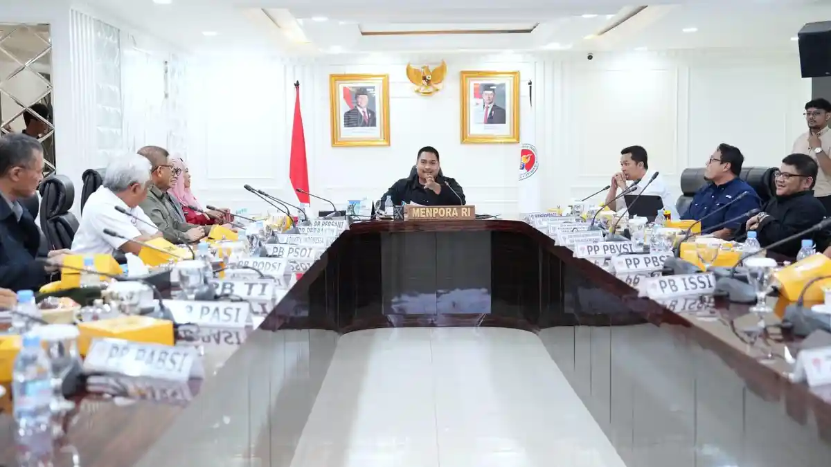 Menpora Gelar Rapat Bersama 14 Pengurus Cabor: Ingatkan Target Prioritas di Asian Games-Olimpiade