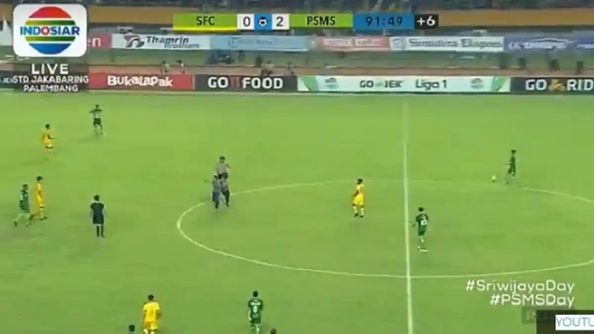 LIVE STREAMING Saat Ini PSMS Medan Vs Mitra Kukar dan Sriwijaya FC Vs PSIS Semarang
