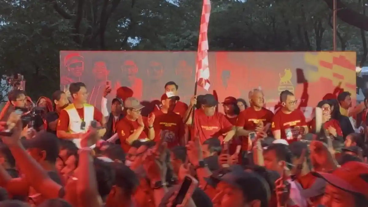 10.000 Pelari Padati Soekarno Run 2026 di GBK: Hadirkan Sosok Bung Karno Berbasis AI