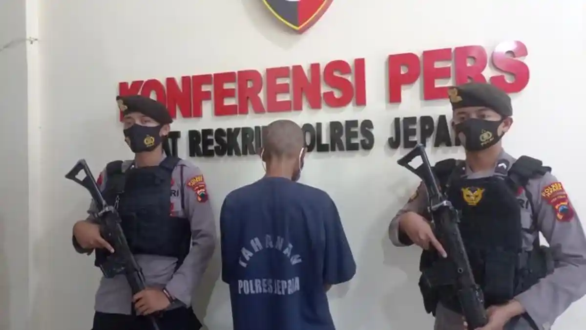 Istri Pergi Mengaji, J Asal Jepara Ini Malah Tega Perkosa Anak Tiri