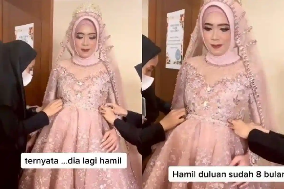 Wanita Hamil 8 Bulan Saat Resepsi, MUA: Banyak Orang Salah Paham, Tapi Lebih Banyak yang Paham