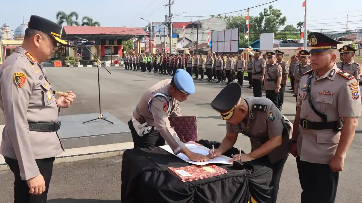 Update Terbaru Susunan Pejabat Utama di Polresta Deli Serdang