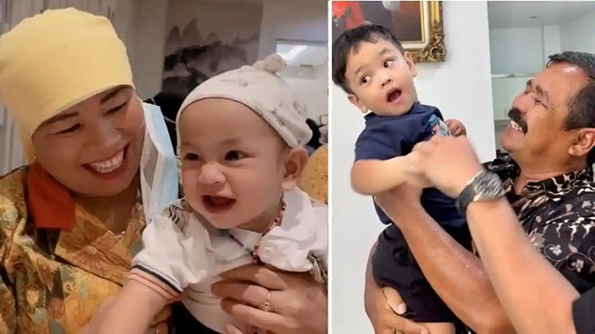 Antengnya Gala Sky Digendong Pak Ansori, Oma Dewi Nangis Dengar Kisah Perjuangan Selamatkan Cucu