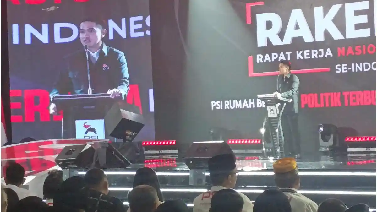 Kaesang Buka Suara soal Wacana Pilkada Lewat DPRD di Rakernas PSI Makassar